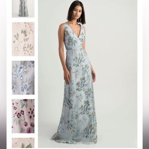 Jenny Yoo Tatum Dress (serenity blue) Size 4 unaltered